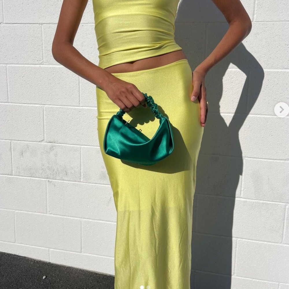 REZEK STUDIO- Lemon Maxi SKIRT
